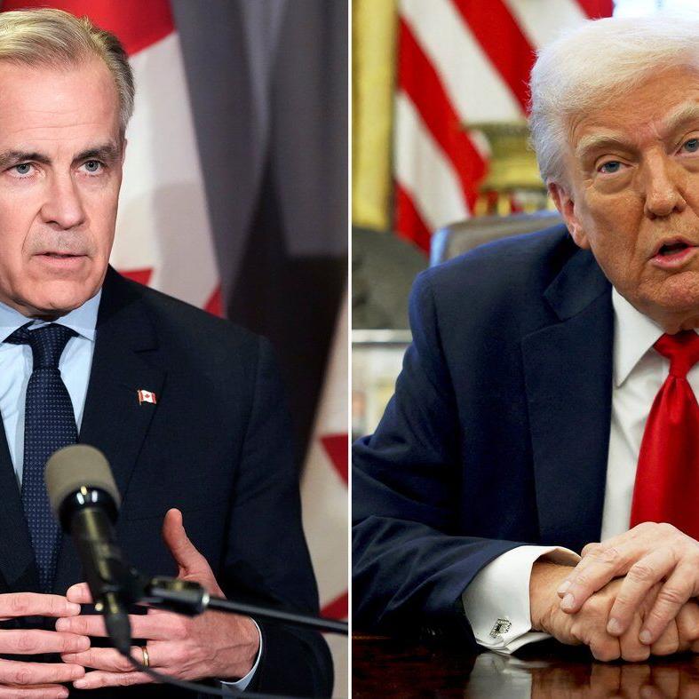 The Latest: Carney meets with Trump in Washington to talk trade, security